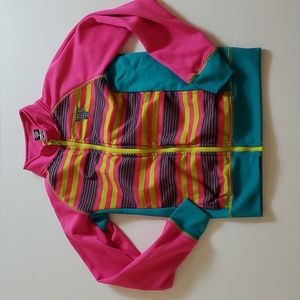 Nike zipper front girls jacket size large